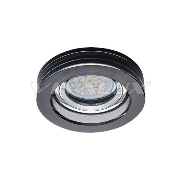 Spot incorporabil CRYSTAL. MR16. GU5.3. negru. 'rotund' Vivalux image