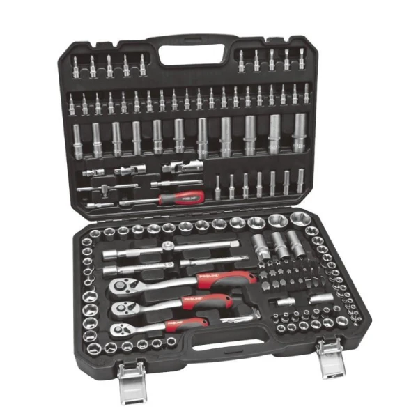 Set scule de mana, 1/2"- 1/4"- 3/8", CrV, 150buc, Proline image