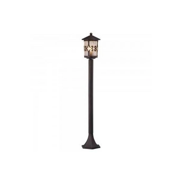 Stalp de iluminat ornamental JARDIN Vivalux. 100 cm. E27. Nuanta de cafea. image