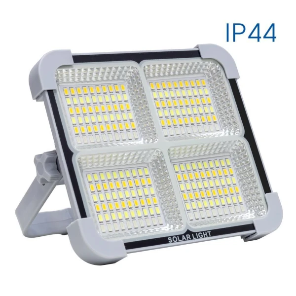 Proiector LED cu panou solar, 850 lm, 3000-6400 K, 4800 mAh, USB, IP44, ZEIN Vivalux image