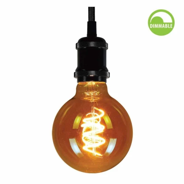 Bec LED, 4 W, E27, 2200 K, 300 lm, dimmer, FLICK DECO GFD95 Vivalux image