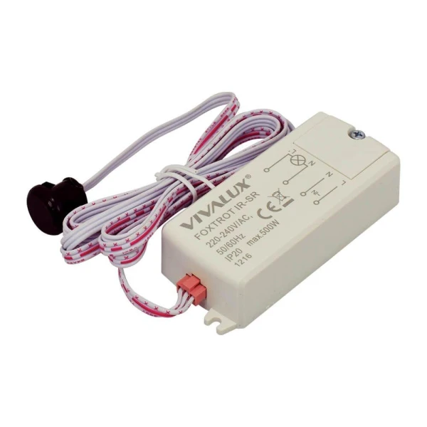 Senzor de proximitate infrarosu, max 200 W, FOXTROT Vivalux image