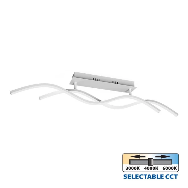 Lustra LED, 27 W, 3000-6000 K, 1204 lm, alb, SOLUT Vivalux image