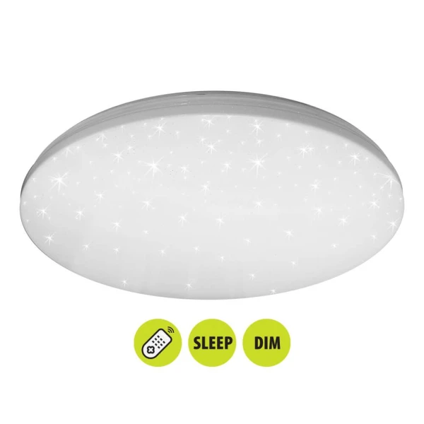 Corp de iluminat pentru tavan cu telecomanda, 100 W, 3000-6400 K, 8000 lm, CELINE Vivalux image