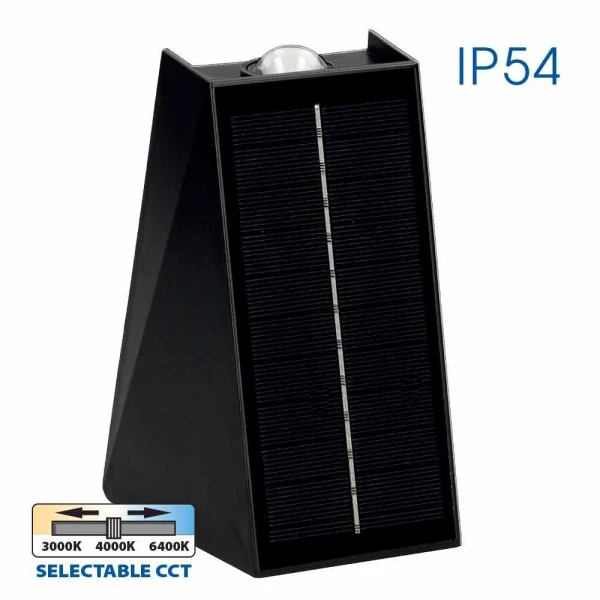 Lampa solara cu senzor, 4 W, 4000 K, 70 lm, IP54, CCT, POLUX Vivalux image