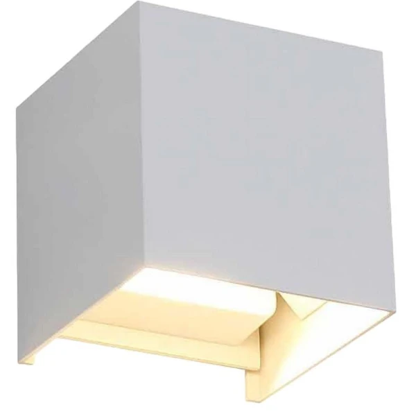 Aplica de perete decorativa, 6W, 3000-6400K, 480Lm, IP54, alb, STARK Vivalux image