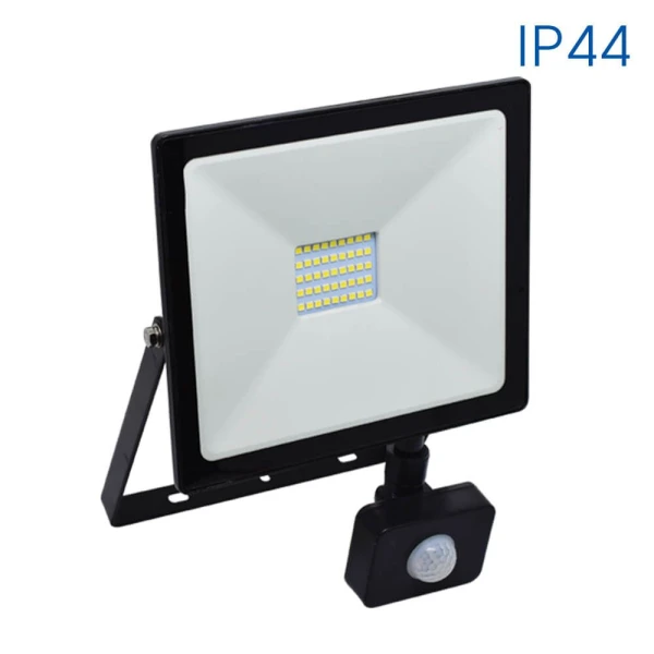 Proiector LED cu senzor, 30 W, 2400 lm, 6400 K, IP44, negru, NYX Vivalux image