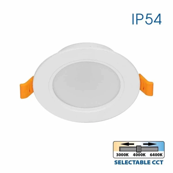 Spot LED incastrat, 5 W, 420 lm, alb, IP54, 3CCT DIP, VERA Vivalux image