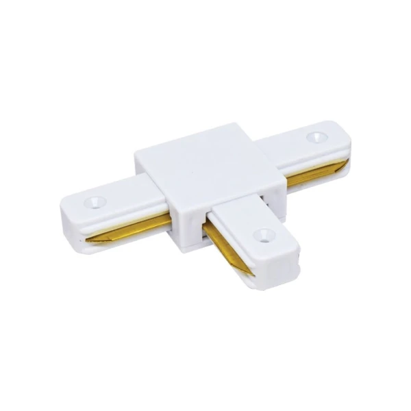 Conector forma T pentru sina de tip track, alb, Vivalux image