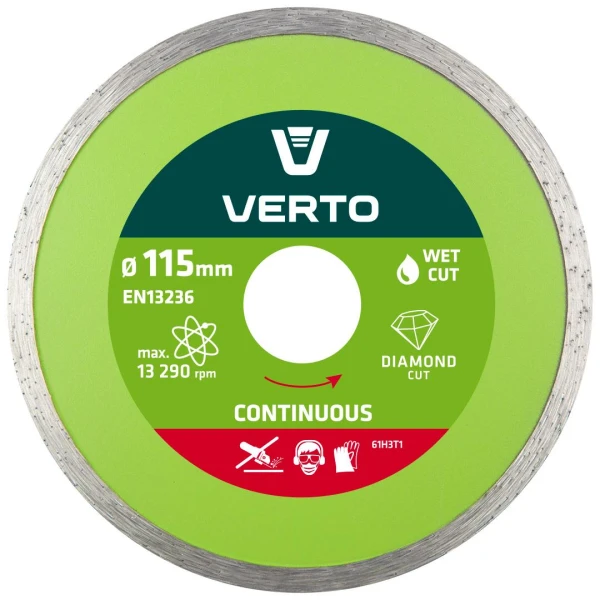 Disc diamant continu 115x22.2 mm Verto image