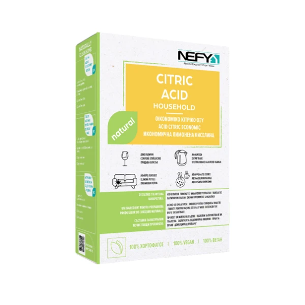 Acid citric, de uz casnic, 4x70gr, NEFY image