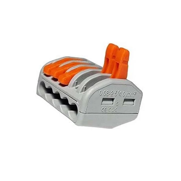 Conector fix. clipsa demontabila 5 poli. 0.08-4.0mm2. 32A. 215. '50buc' Cupra image