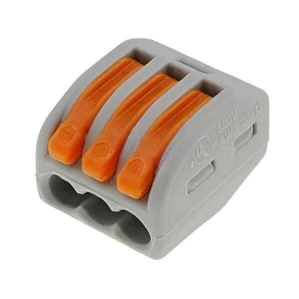 Clema cu strangere deschisa, 3 poli, 0,14 - 4,0 mm2, 32A, Cupra image