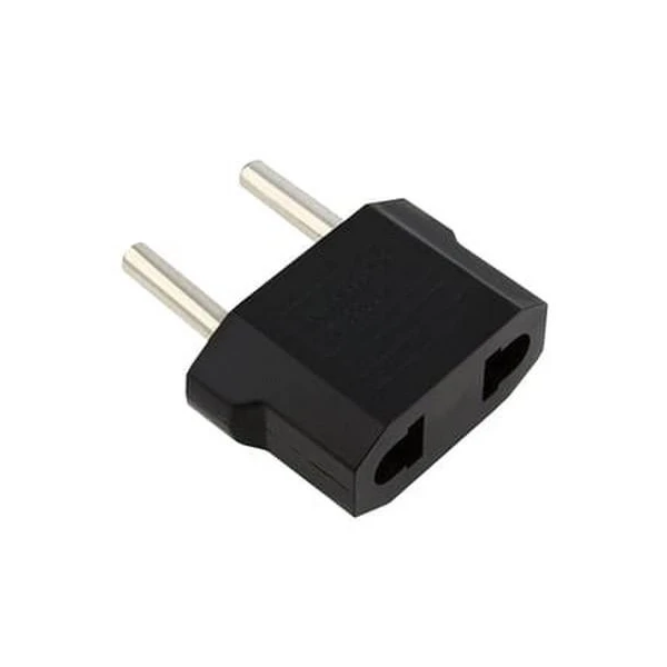 Adaptor  US/AU pe EU. 6A. plat. negru. 'set x 10buc' Cupra image