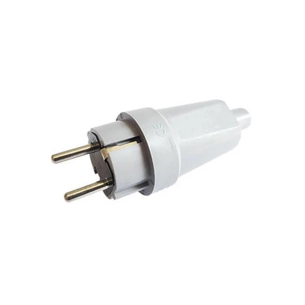 Stecher cu/imp. 16A. cauciuc. IP44. sur. 'set x 10buc' Cupra image
