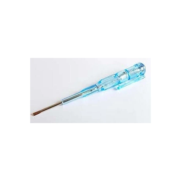 Indicator de tensiune. 130mm. 220V. albastru. 'set x 20buc' Cupra image