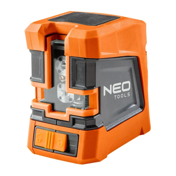 Nivela laser cu linii incrucisate 75-1031 Neo. Carcasa. Suport magnetic. 15 m. 3 x AA. 635 nm. +/- 0.3 mm/m. image