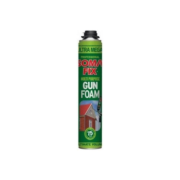 Spuma poliuretanica de iarna MEGA ULTRA SomaFix. Aplicare cu pistol. 870 ml/ 75 l. image