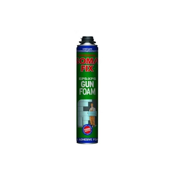 Adeziv poliuretanic pentru placi termoizolante S915, aplicare cu pistol, 750 ml/ 50 l, SomaFix image