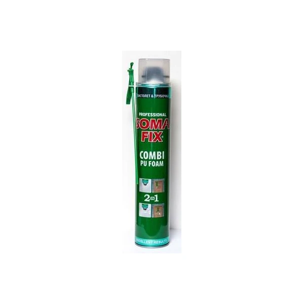 Spuma poliuretanica S819 SomaFix. Aplicare manuala si cu pistol. 750 ml/ 50 l. image