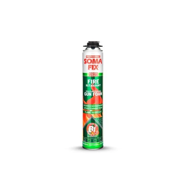 Spuma poliuretanica rezistenta la foc S923 SomaFix. Aplicare cu pistol. 750 ml. image