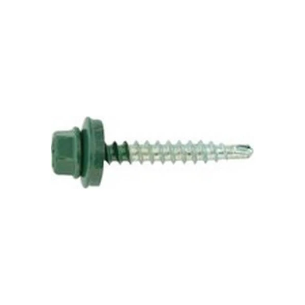 Surub autoforant pentru tigla metalica WFD-4.8x35 Wkret-met. Verde 6005. 35 mm. 250 buc. image