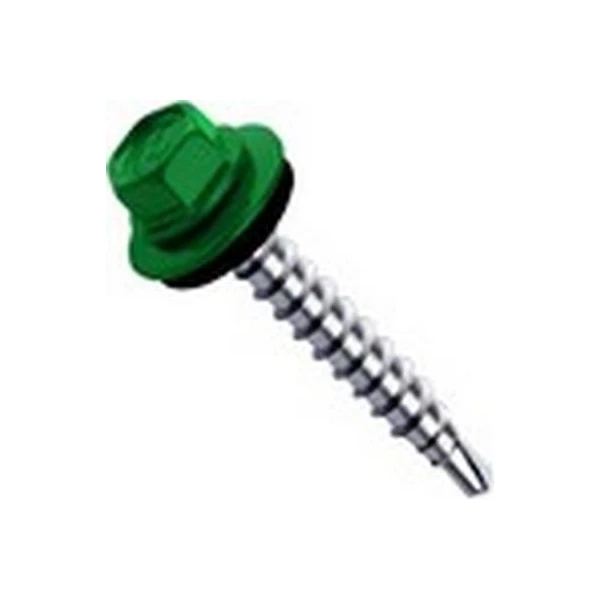 Surub autofiletant p/u lucrari de acoperire WFD-4.8x35 verde 6020 '250buc' image