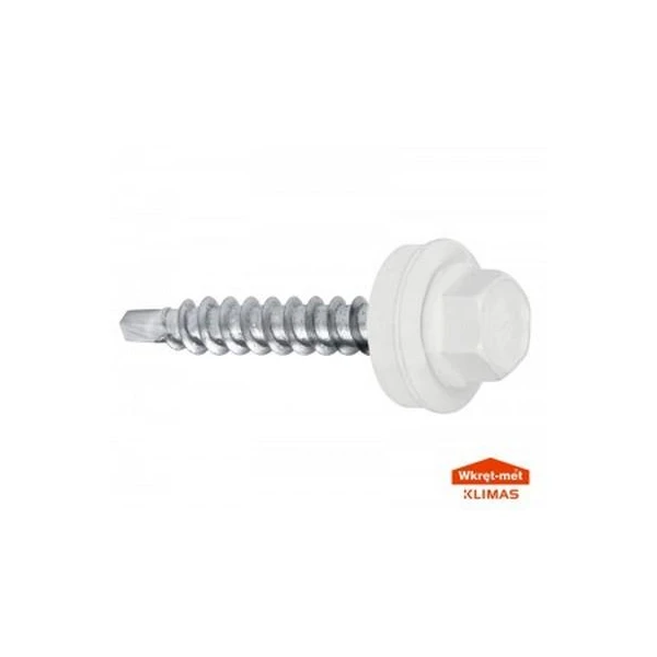 surub auto-foraj pentru acoperisuri WFD-4.8x19 alb 9010 '250buc' image