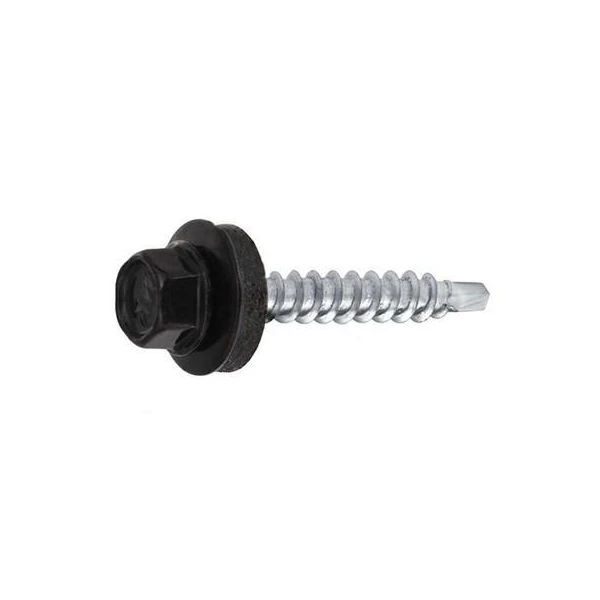 surub auto-foraj pentru acoperisuri WFD-4.8x25 negru 9005 '250buc' image