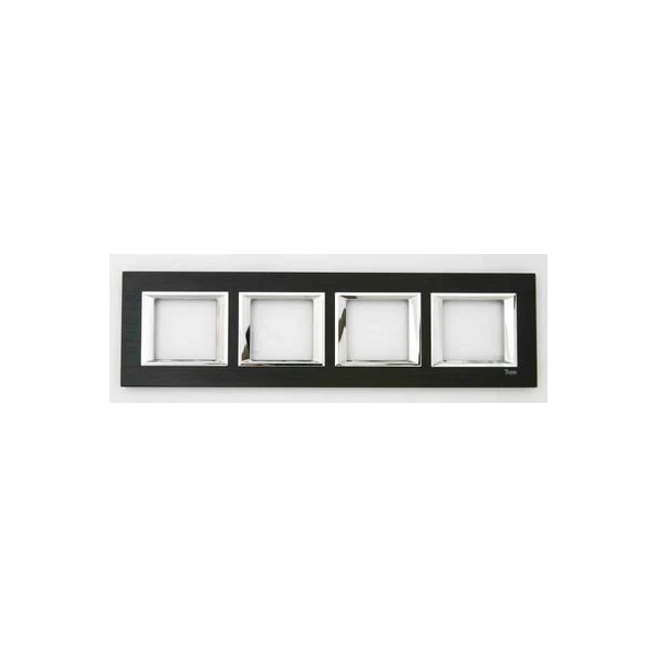 Thea Ultima Rama 2x4M . negru . eloxal image