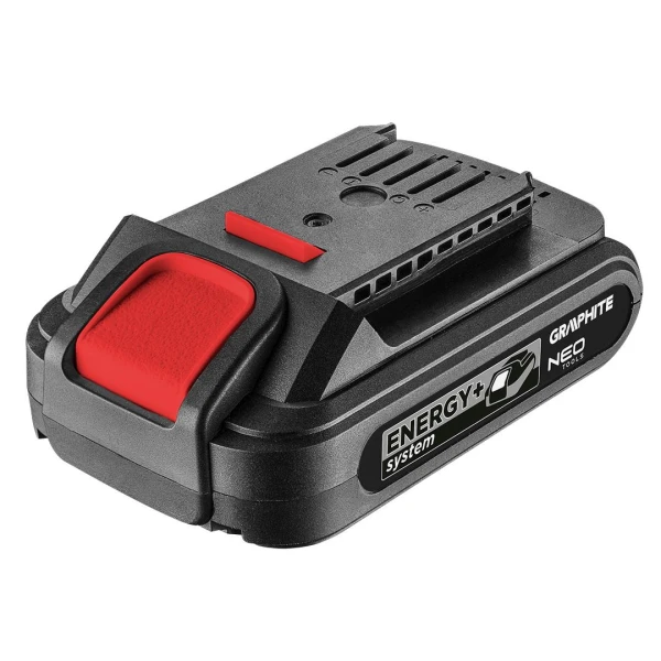 Acumulator Energy+ 58G001 Graphite. Li-Ion. 18 V. 2.0 Ah. image