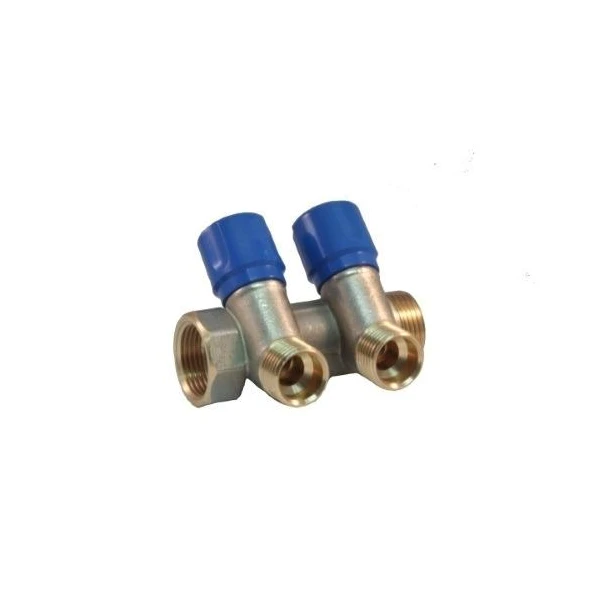 Colector cu robinet 2 Cai 16mm x 3/4 BIANCHI image