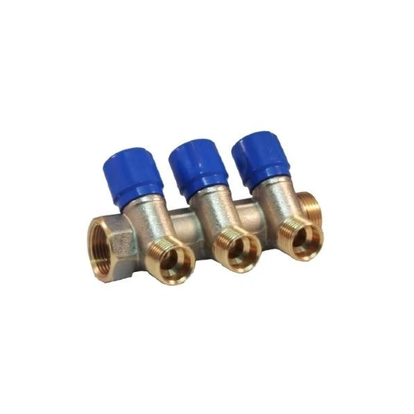 Colector cu robinet 3 Cai 16mm x 3/4 BIANCHI image