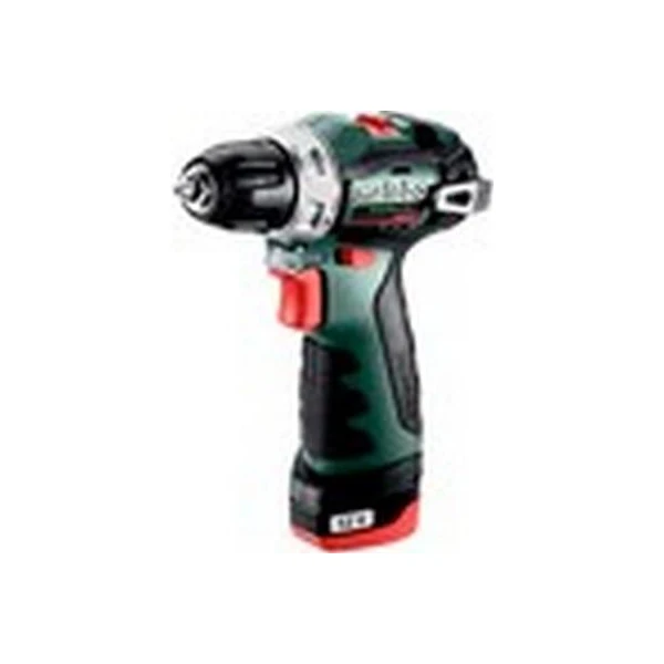 Masina de gaurit si insurubat cu accumulator PowerMaxx BS Metabo. 2 x 12 V. 2.0 Ah. image