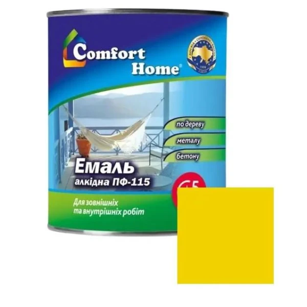 Email alchidic PF-115 Comfort Home. Galben. 2.6 kg. image