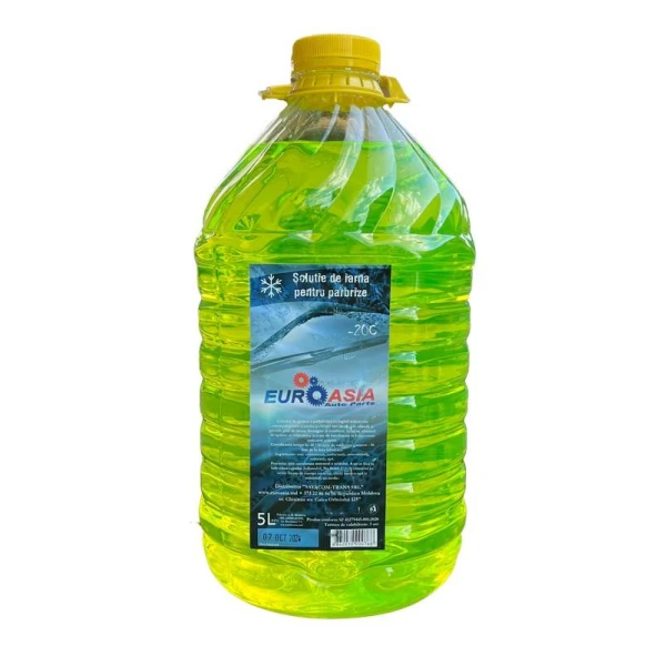 Lichid pentru parbriz, 5L, lemon, EUROASIA image