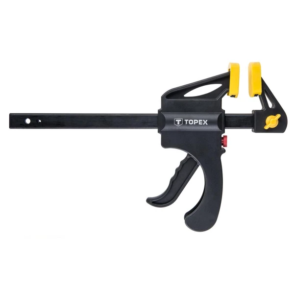Clema automata. mâner pistol. falci abordate rapid. 150x60mm Topex image