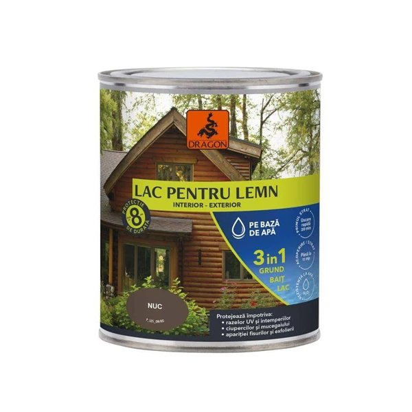 Impregnant, lemn, nuc, 700 ml, DRAGON image