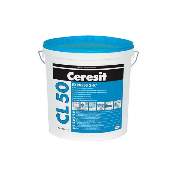 Hidroizolatie flexibila bicomponenta CL 50 Ceresit. 12.5 kg. image