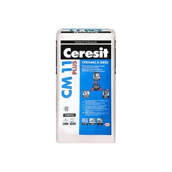 Adeziv pentru marmura si piatra naturala CM 11 PLUS Ceresit. Gri. 25 kg. image