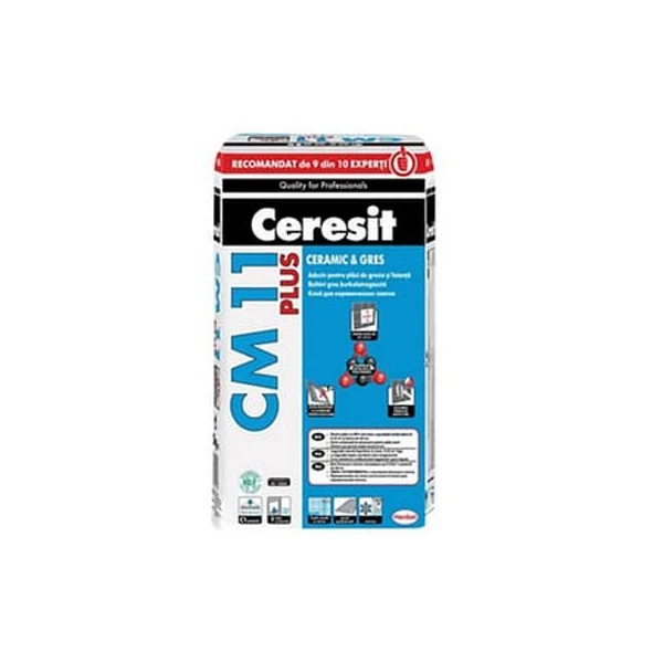 Adeziv pentru marmura si piatra naturala CM 11 PLUS Ceresit. Gri. 5 kg image