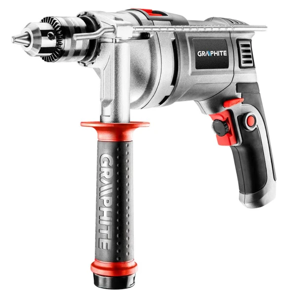Masina de gaurit cu percutie Graphite. 720 W. 3000 rpm. 48000 bpm. 13 mm. image