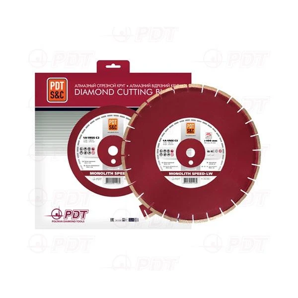 Disc diamantat segmentat MONOLITH FORCE PDT. 350 x 3.2 x 10 x 25.4 mm. image