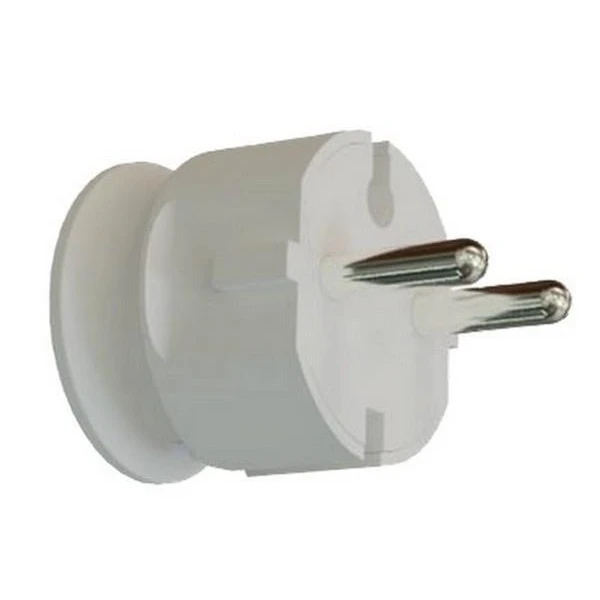 Fisa cu impamantare, alb, 16A, Neomax image
