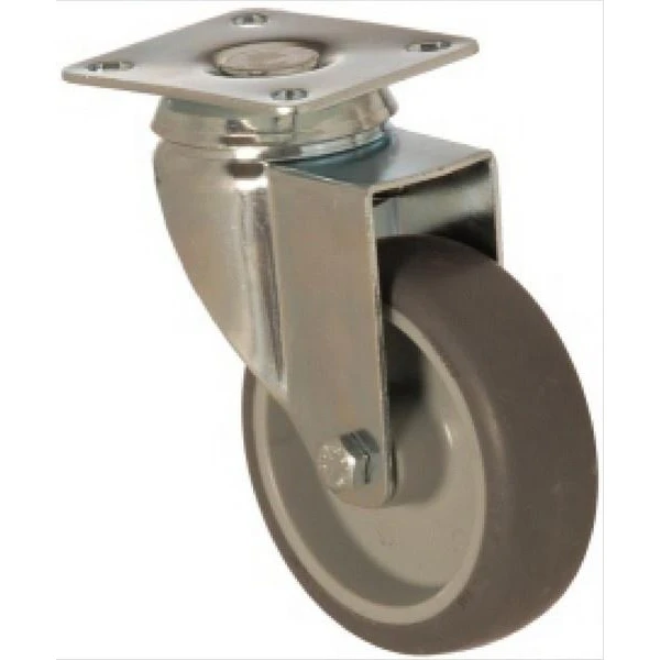 Roata pivotanta din polipropilena, fixare pe bolt, d 125mm image