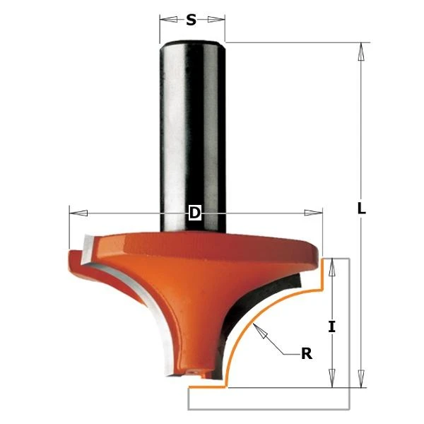 Freza CMT. R-8 D-28.6  I-12.7 S-8 image