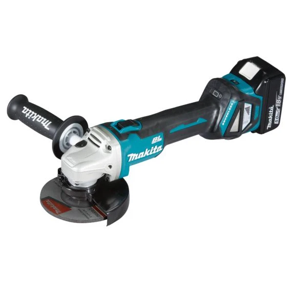Polizor unghiular cu acumulator DGA511RTE Makita. Li-Ion. 2 x 18 V. 3000 - 8500 rpm. d 125 mm. image