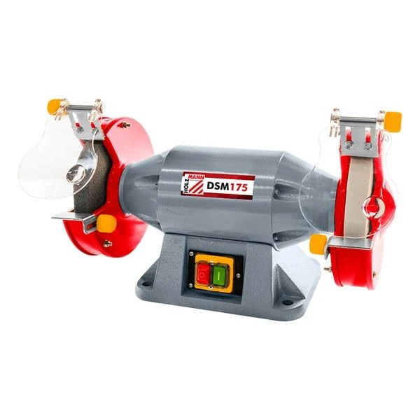 Polizor dublu de banc DSM175 - 230V Holzmann. 520 W. 2950 rpm. 175 mm. 17 kg. image