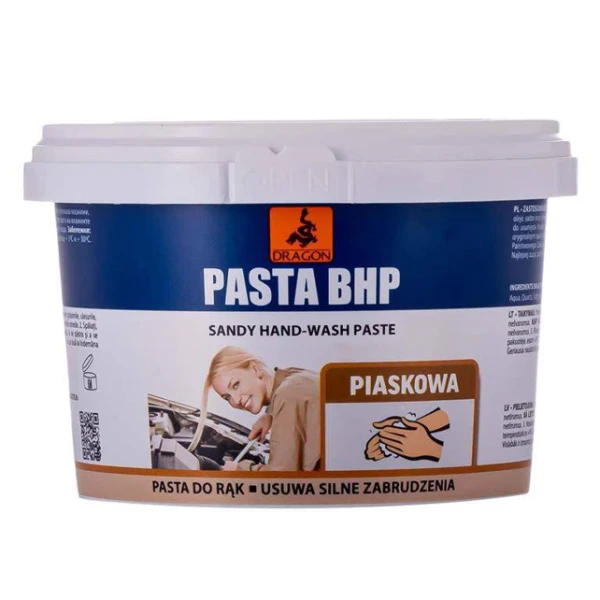 Pasta cu nisip, abraziva, pentru curatarea mainilor, 0.5 kg, DRAGON image