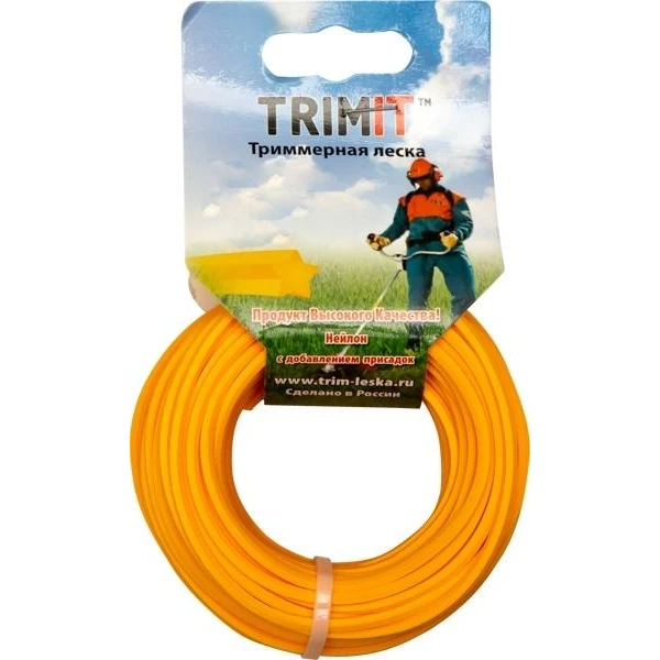 Fir taietor pentru motocoase ТРИМИТ. 2.4 mm. 15 m. stea. image